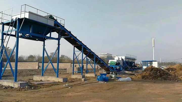 穩(wěn)定土拌合站施工現(xiàn)場圖10 穩(wěn)定土拌合站施工現(xiàn)場圖10